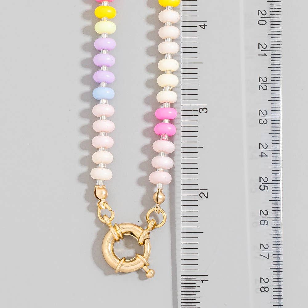 Candy Crush Ring Clasp Necklace