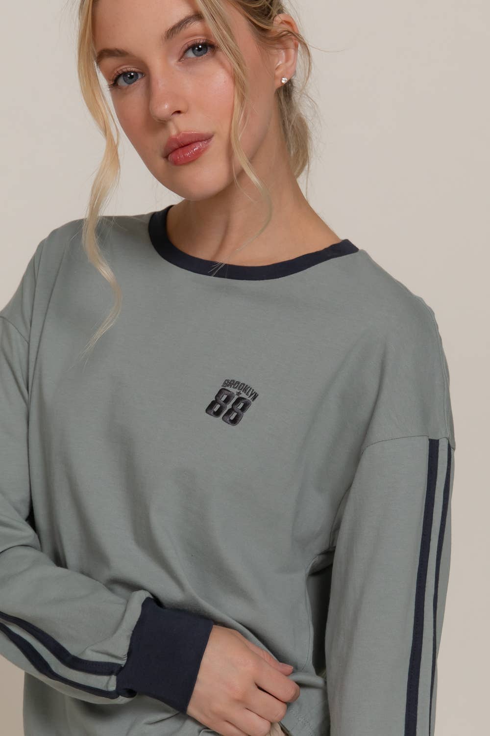 Brooklyn Embroidery Tee