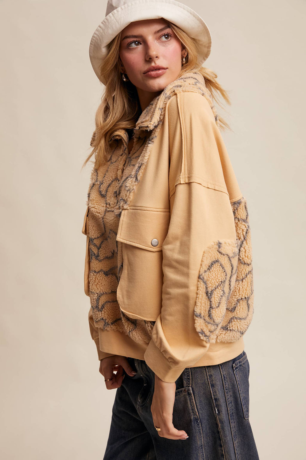 CiCi Sherpa Pullover