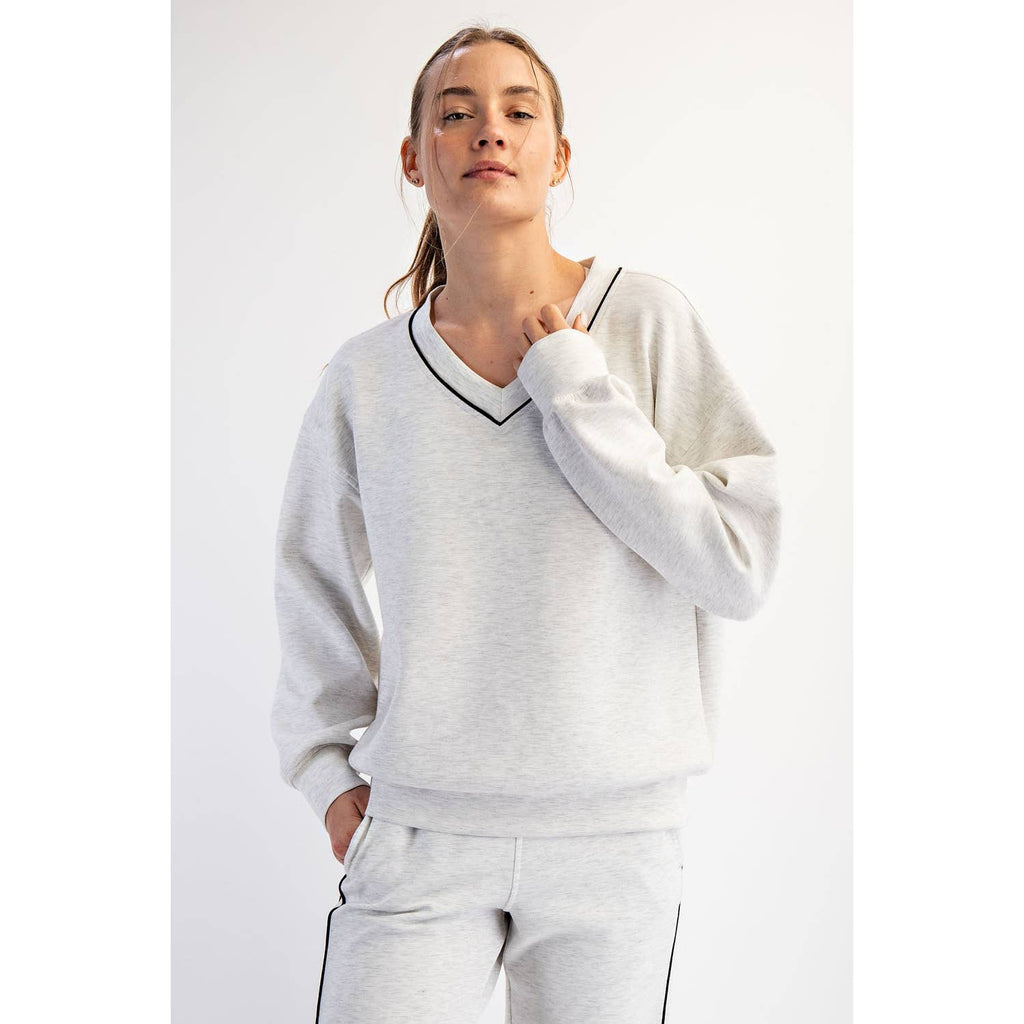 Nemo ButterCream V Neck Scuba