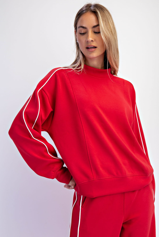 Left on Red ButterCream Scuba