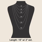 Beaded Star Charm Necklace