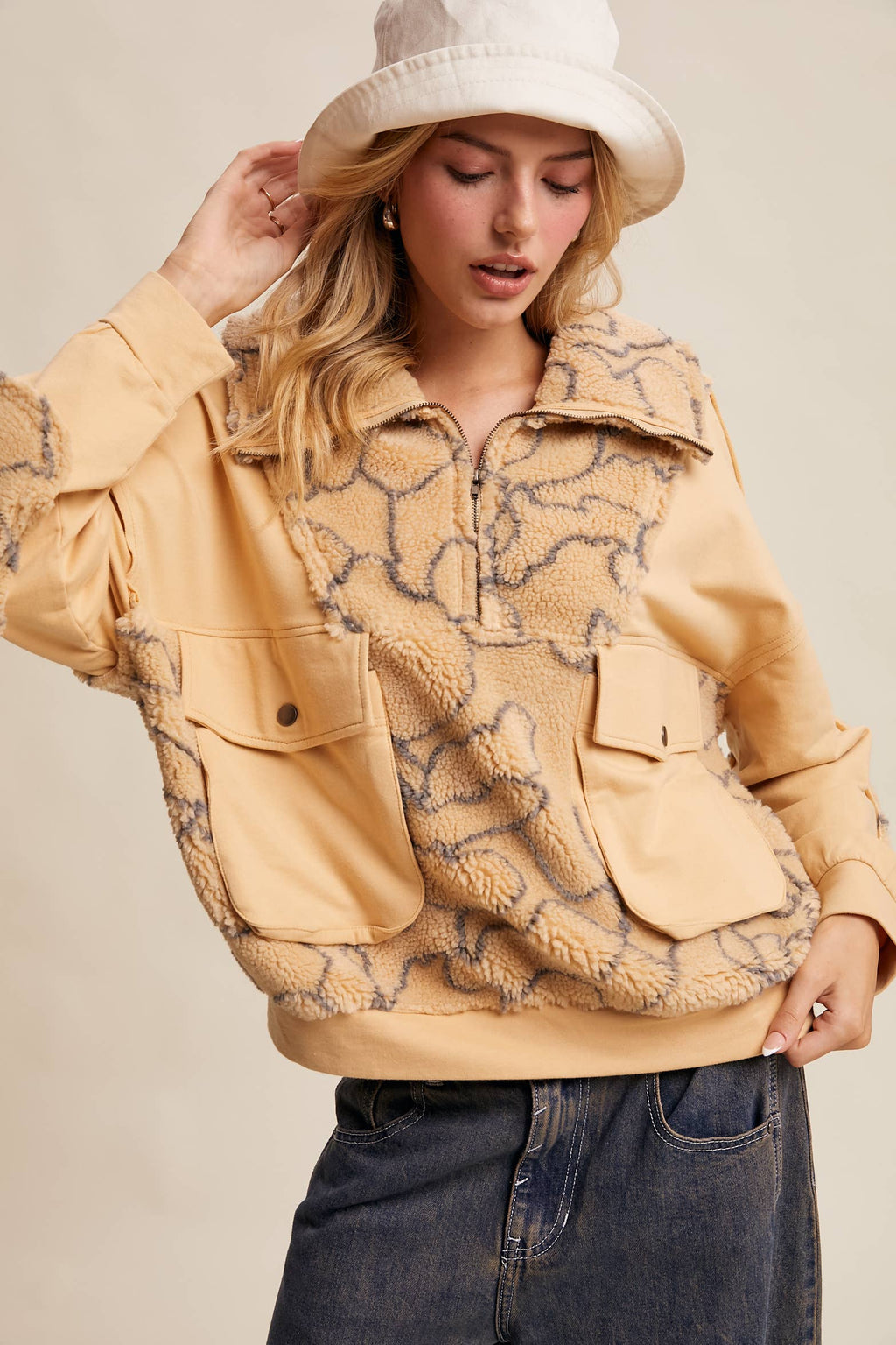 CiCi Sherpa Pullover