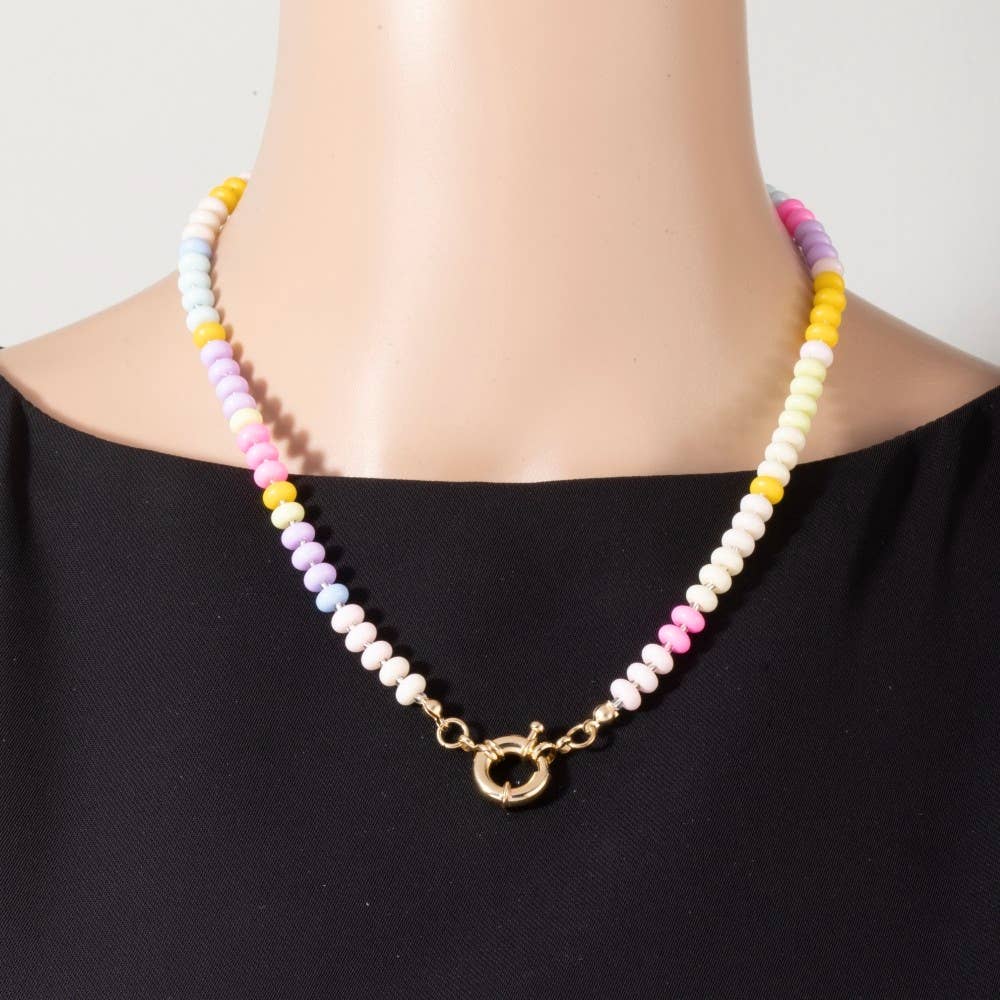Candy Crush Ring Clasp Necklace