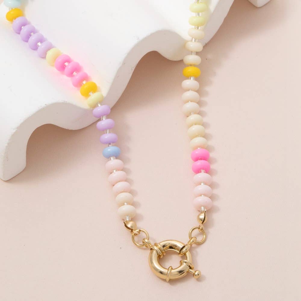 Candy Crush Ring Clasp Necklace