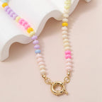 Candy Crush Ring Clasp Necklace