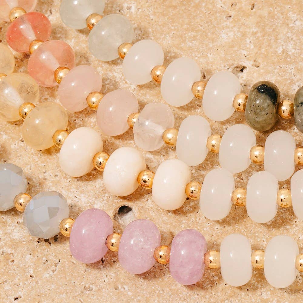 Candy Gem Beaded Necklace