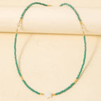 Beaded Star Charm Necklace