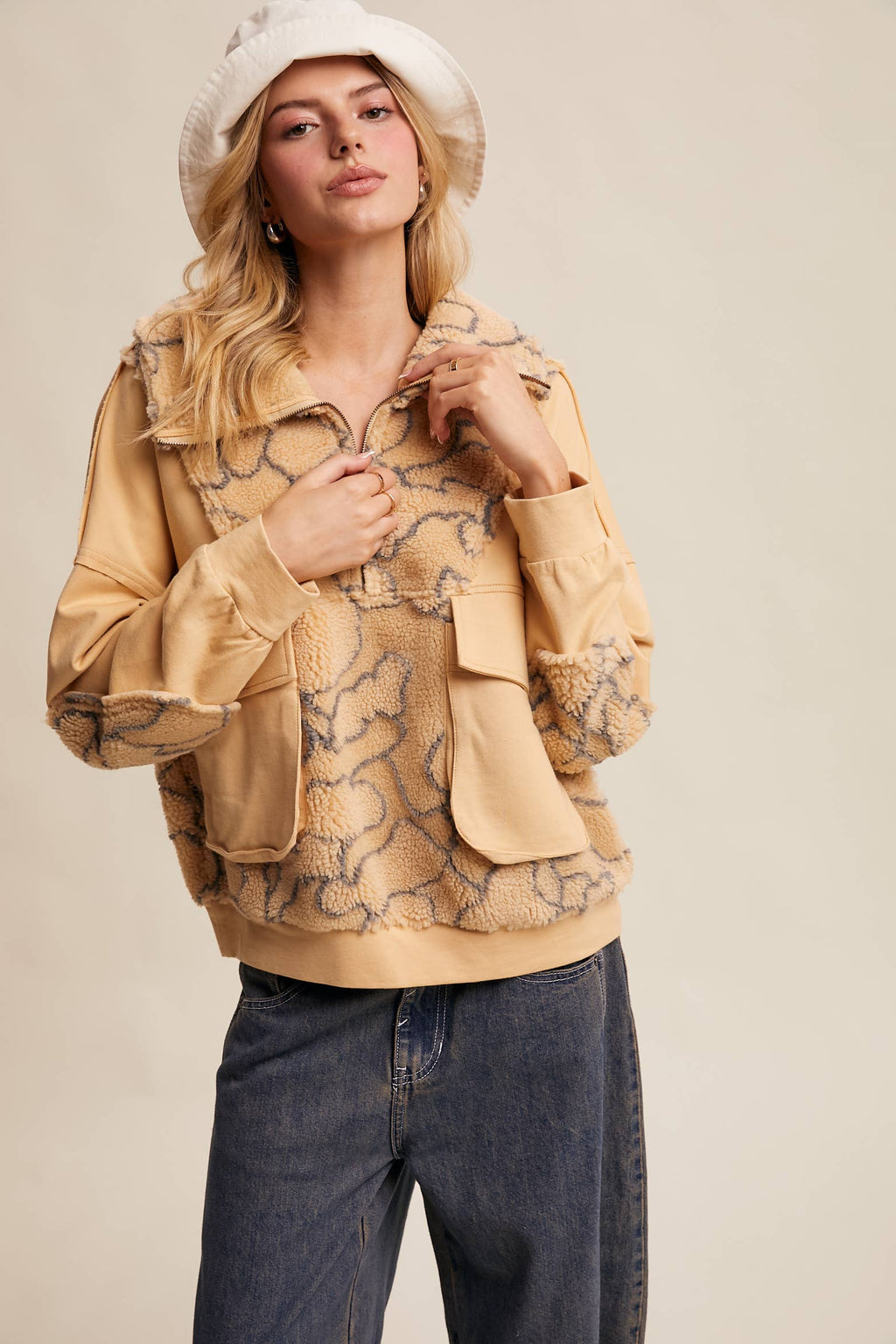 CiCi Sherpa Pullover