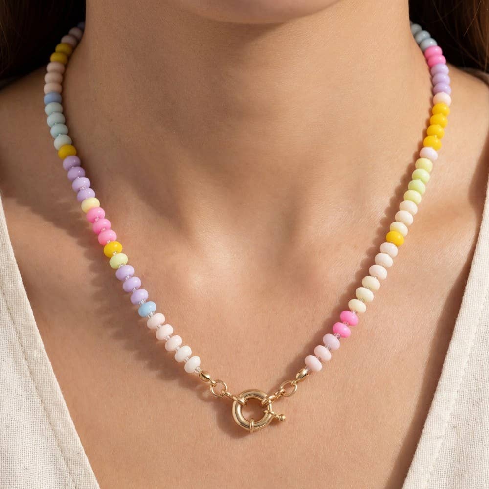 Candy Crush Ring Clasp Necklace