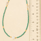 Beaded Star Charm Necklace