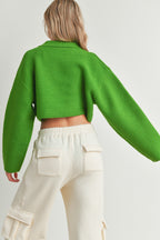 Deran V-Neck Crop